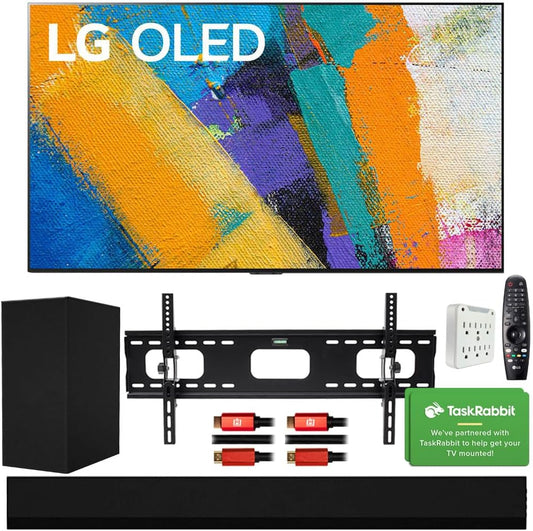 LG E40LGOLED77GXPUA 77" 4K OLED TV Soundbar Bundle