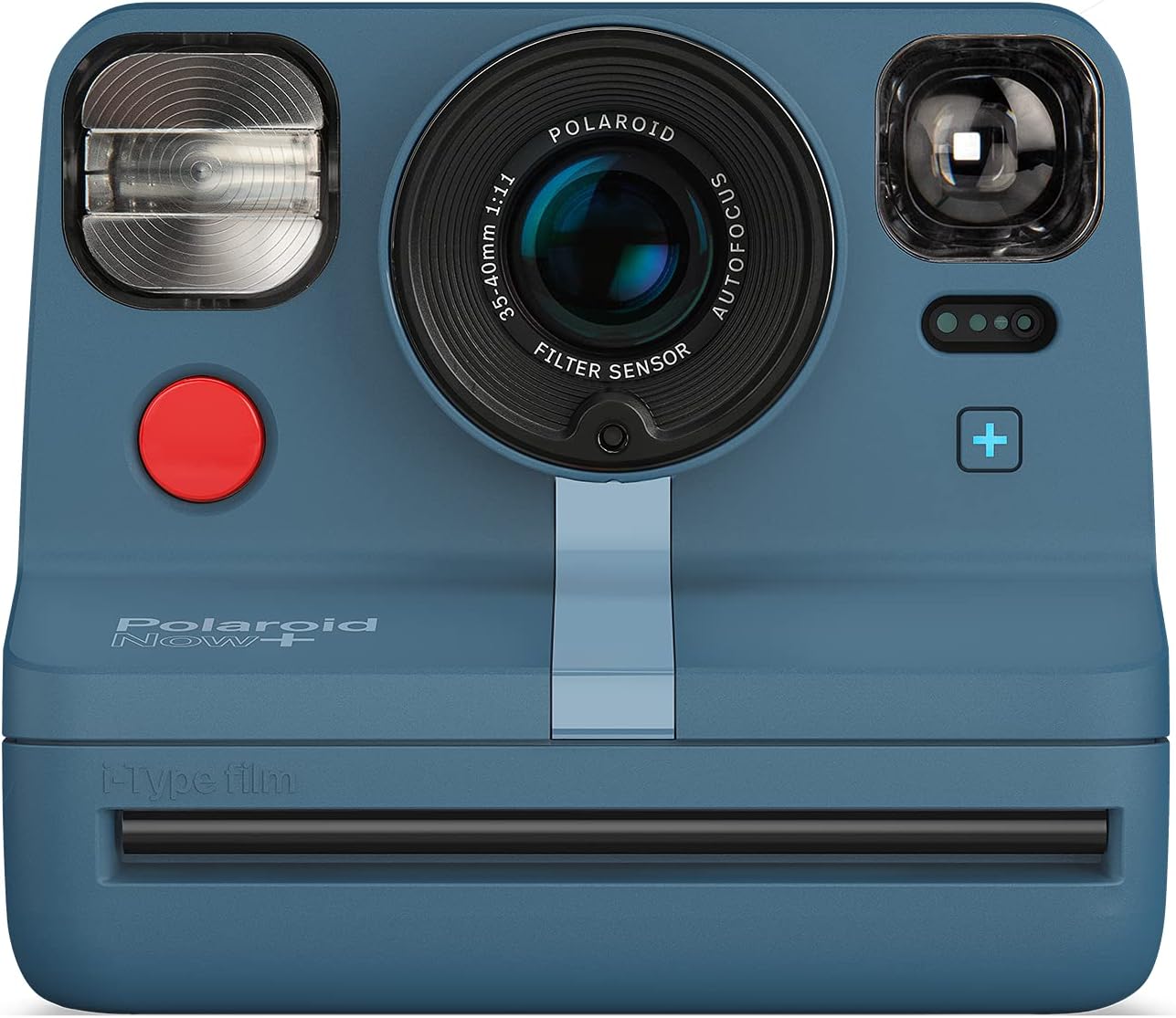 Polaroid Now+ Renewed Blue Gray Instant Camera