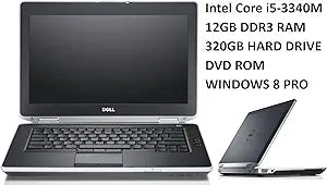 Dell Latitude E6430 i5-3340M, 12GB, 320GB HDD Laptop (Refurbished)