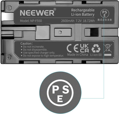 Neewer NP-F550 2600mAh Li-ion Battery Pack