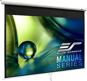Elite Screens M80NWV 80-Inch Manual Projector Screen