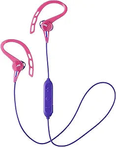 JVC HAEC20BTP Wireless Sports Ear Clip Headphones Pink