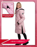 Spyder Long Puffer Insulated Windbreaker Women's Jacket