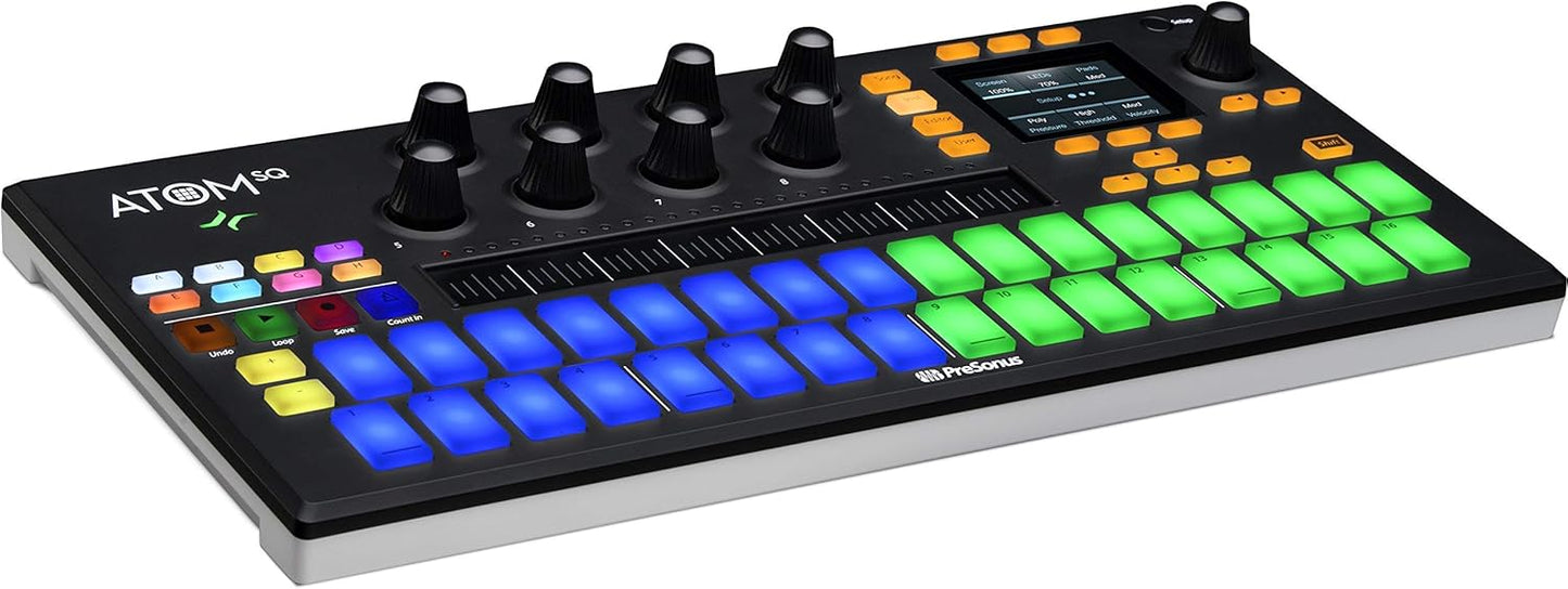 PreSonus 2020 ATOM SQ MIDI Keyboard Pad Controller (Renewed)