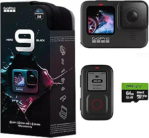 GoPro CHDXX-829 HERO9 Black - 5K Action Camera Bundle
