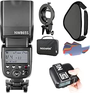 Neewer 90090284 GN60 2.4G HSS Flash Speedlite Kit