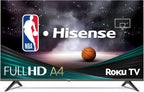 Hisense 43A4NR 43-Inch FHD 1080p Smart Roku TV 2024
