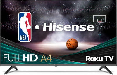 Hisense 43A4NR 43-Inch FHD 1080p Smart Roku TV 2024