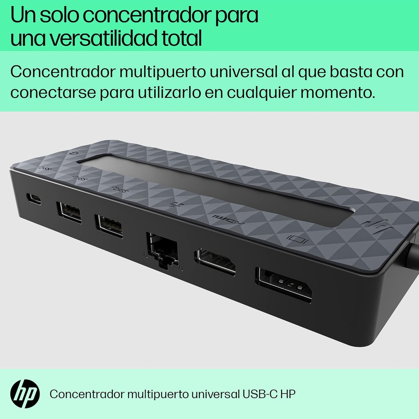 HP Universal USB-C Multiport Hub (Renewed)