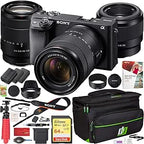 Sony E58SNILCE6400MB a6400 18-135mm Two Lens Kit