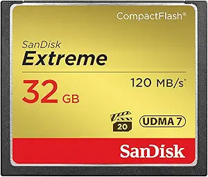 SanDisk SDCFXSB-032G-G46 32GB Extreme CompactFlash Card