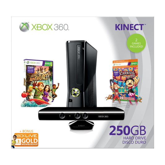 Microsoft S9G-00005 Xbox 360 250GB Kinect Holiday Bundle