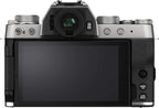 Fujifilm X-T200 Mirrorless Camera XC15-45mm Lens Kit Silver