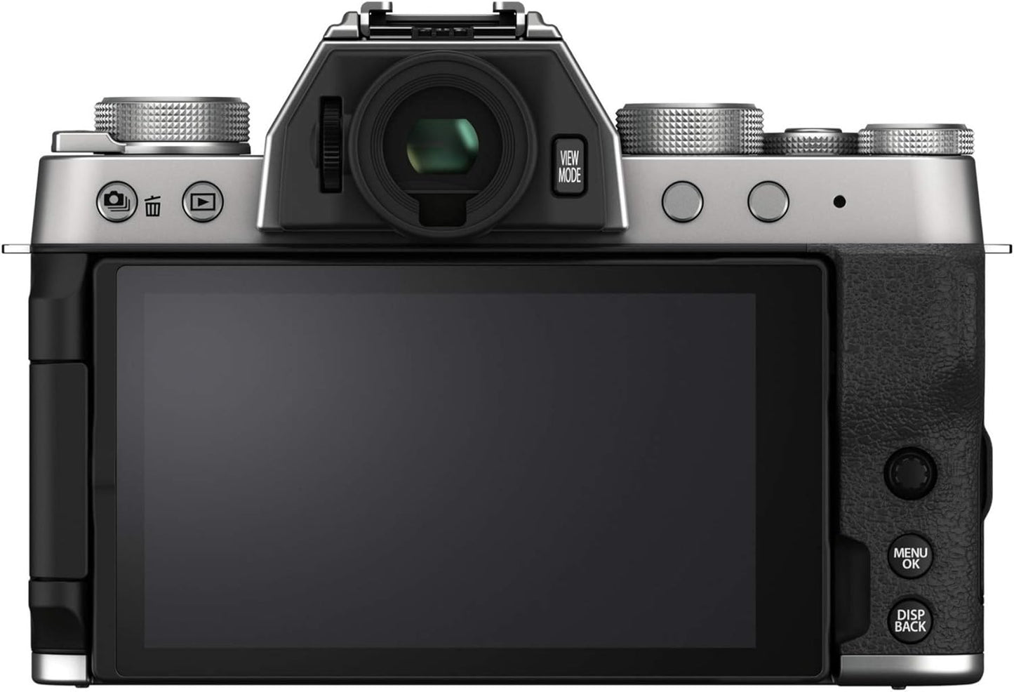 Fujifilm X-T200 Mirrorless Camera XC15-45mm Lens Kit Silver