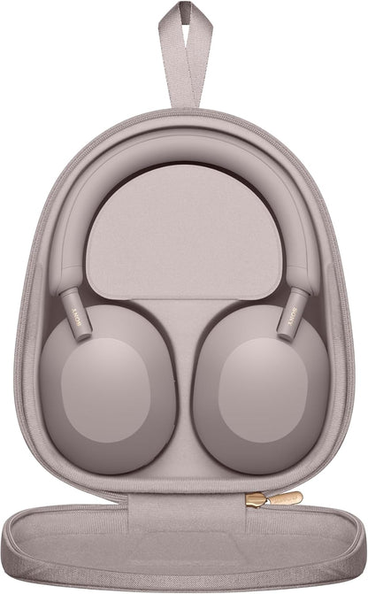 Sony WH-1000XM5/P Wireless Noise Canceling Headphones - Smoky Pink