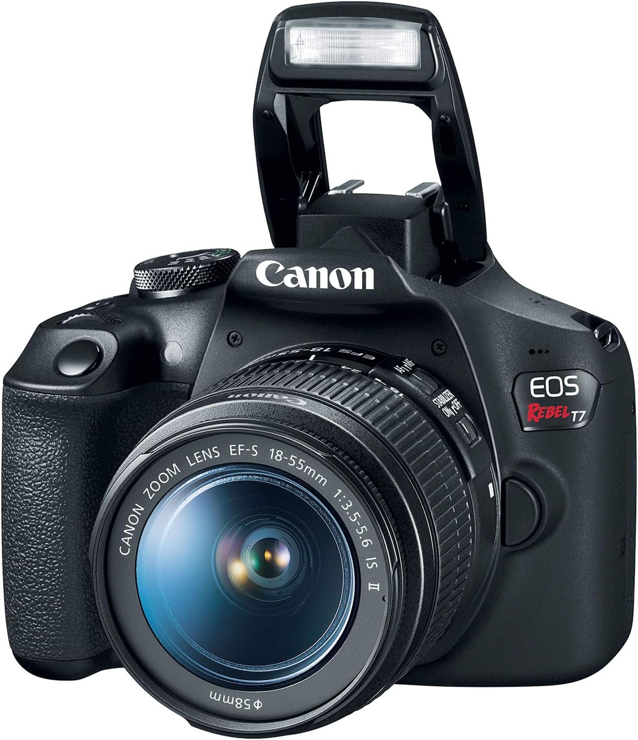 Canon 2727C021 EOS Rebel T7 DSLR Camera with 2 Lenses