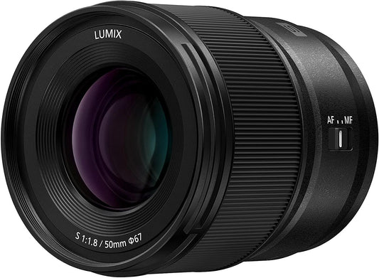 Panasonic LUMIX S S-S50 50mm F1.8 Lens L-Mount (Renewed)