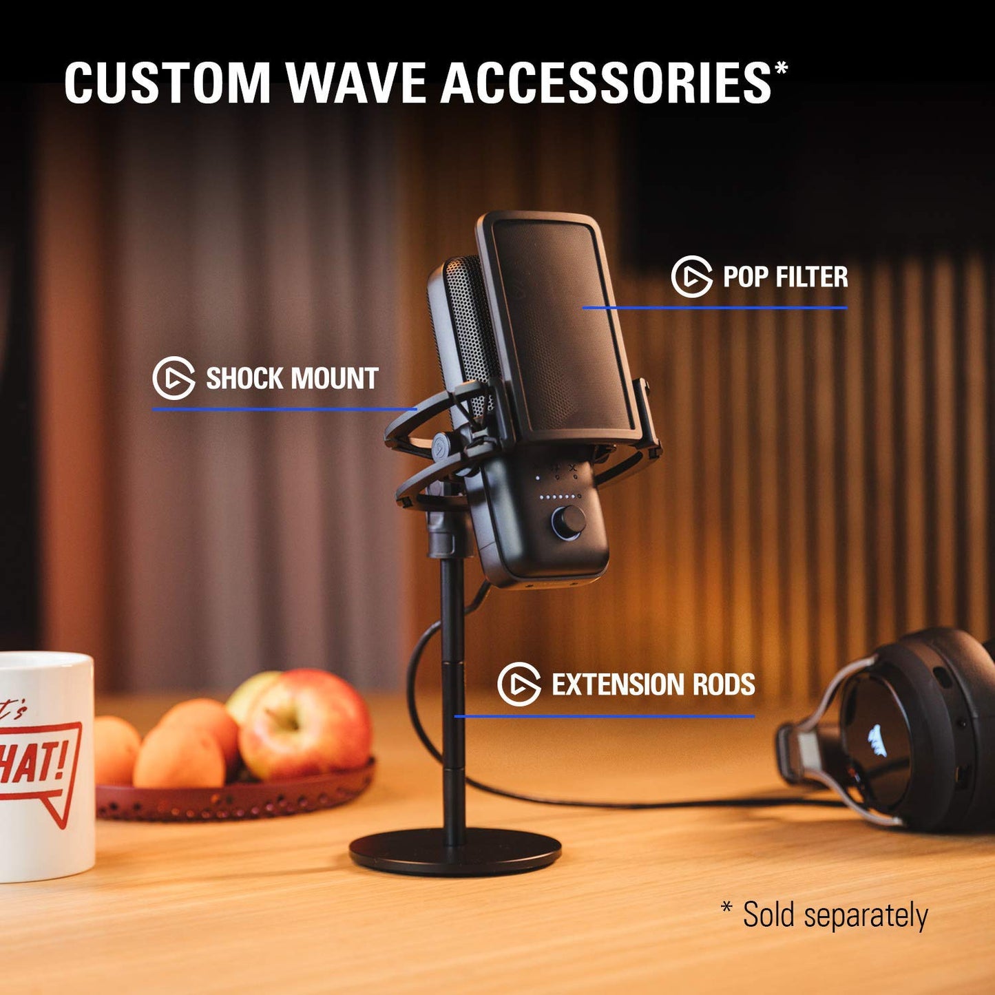 Elgato Wave:3 USB Condenser Microphone (Renewed)