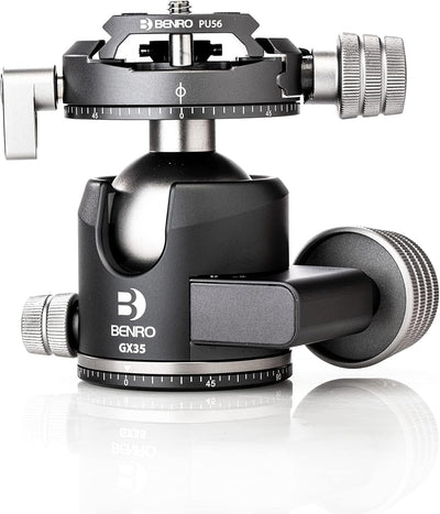 Benro GX35 Arca-Swiss Ballhead with PU56 Plate
