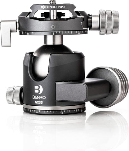 Benro GX35 Arca-Swiss Ballhead with PU56 Plate