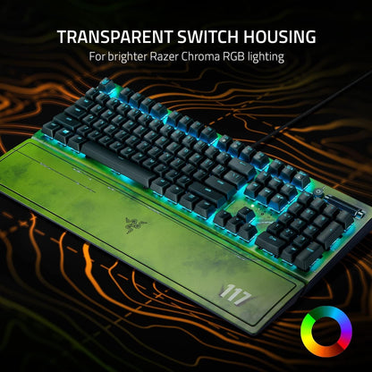 Razer RZ03-03542600-R3M1 BlackWidow V3 Halo Infinite Keyboard