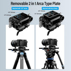 Sirui AM-QA-LR 15mm Rail System with QR Plate