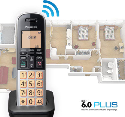 Panasonic KX-TGB810s Compact Cordless Phone DECT 6.0