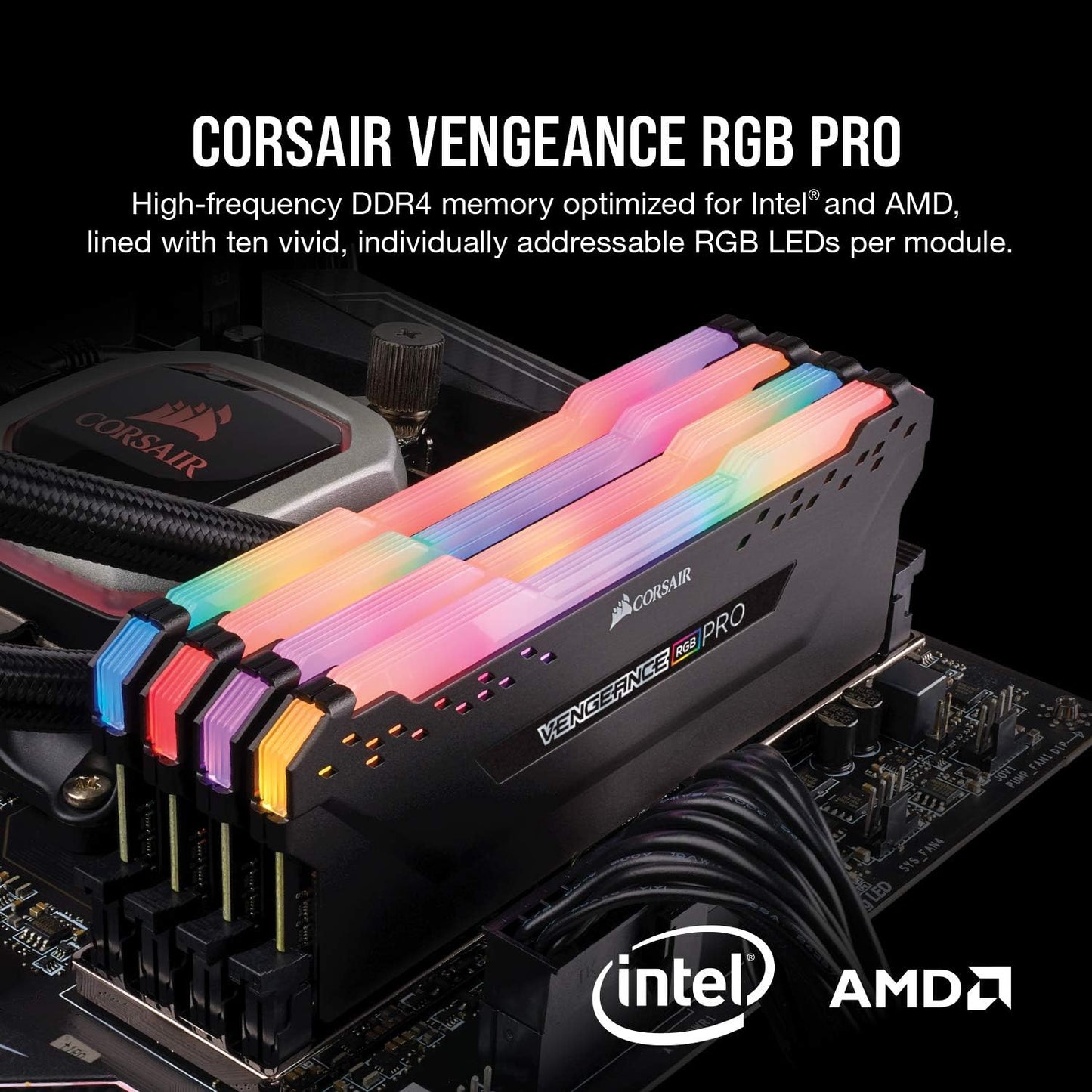 Corsair CMW32GX4M2E3200C16 Vengeance RGB Pro 32GB DDR4 3200MHz