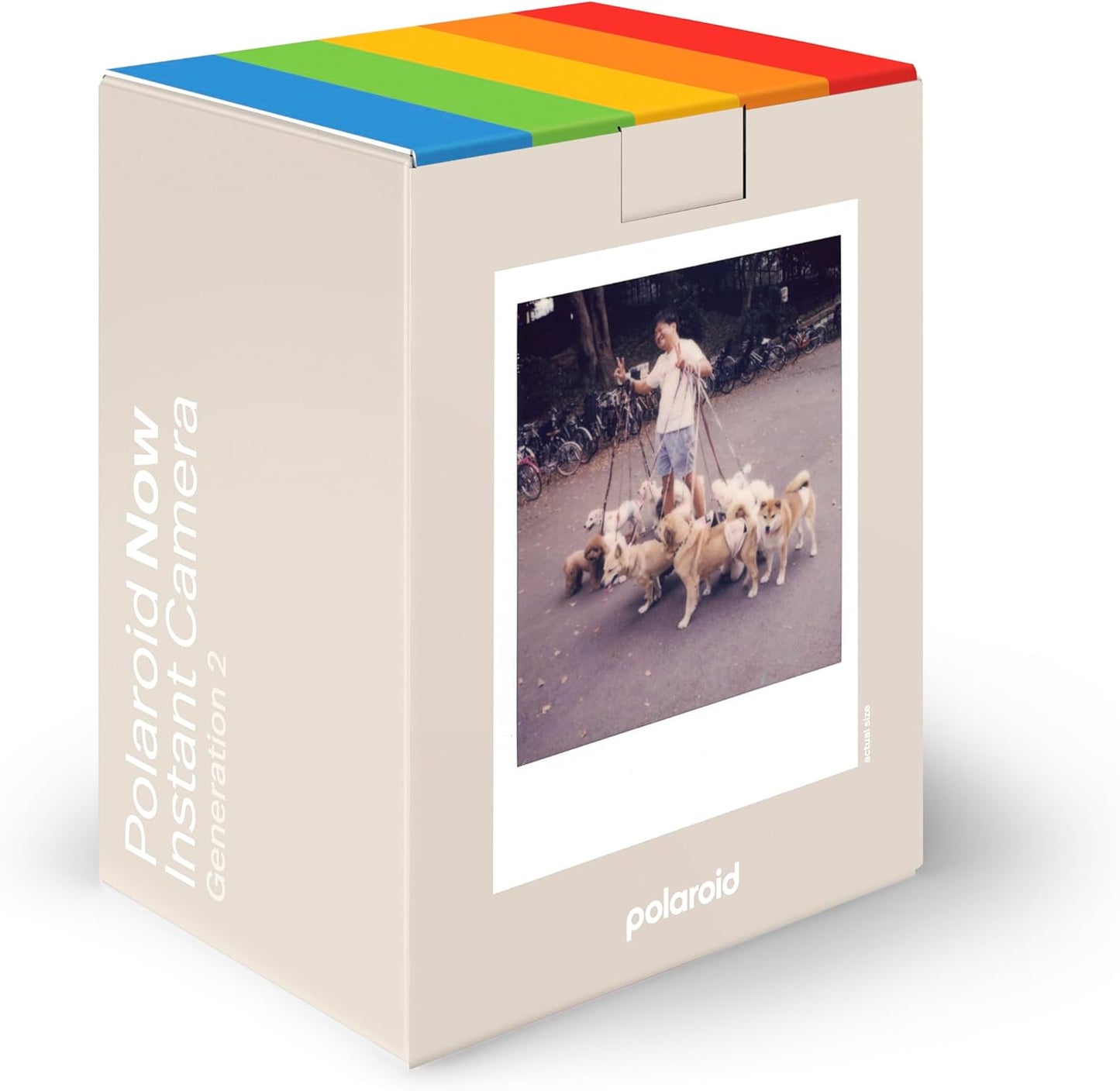 Polaroid 9130 Now Instant Camera - Vintage White