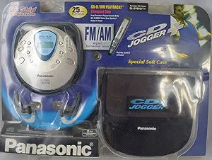 Panasonic Portable CD Player Jogger XBS w/ Remote
