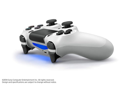 Sony DualShock 4 PlayStation 4 Controller Glacier White Renewed