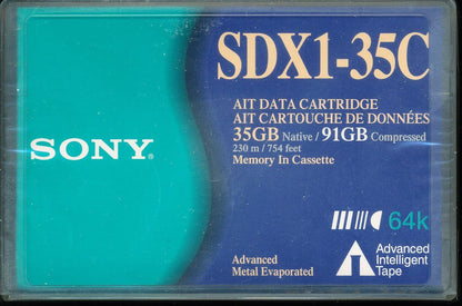 Sony SDX135C 35/91GB AIT-1 Data Tape Cartridge