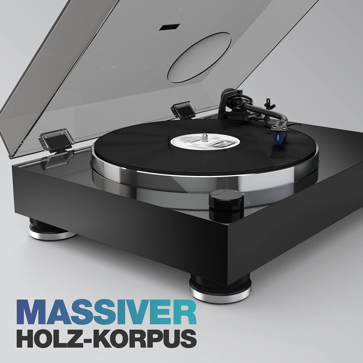 Reloop 244366 Turn X HiFi Turntable - Ortofon 2M Blue