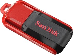 SanDisk SDCZ52-016G-FFP Cruzer Switch 16GB USB 2.0 Drive
