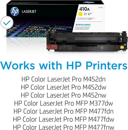 HP CF412A 410A Yellow LaserJet Toner Cartridge
