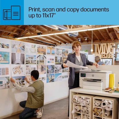 HP 9730e OfficeJet Pro Wide Format Wireless Printer