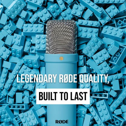 Rode NT1SIGNATUREBLUE Blue Large-Diaphragm Condenser Mic Kit