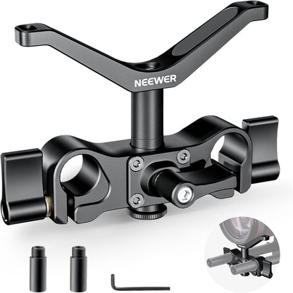 Neewer 10102034 Camera Lens Support 15mm Rod Rail