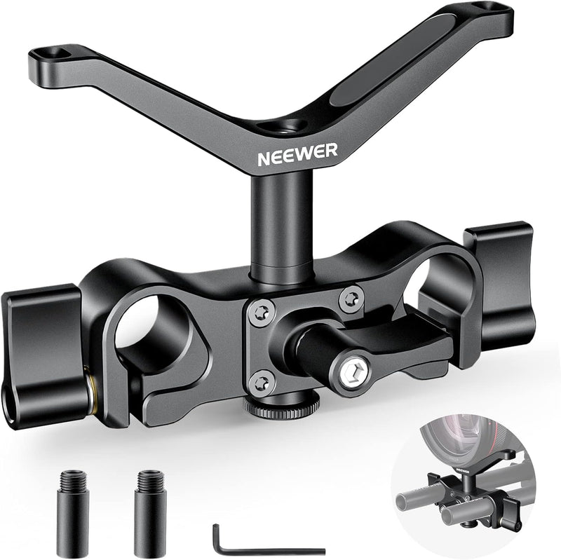 Neewer 10102034 Camera Lens Support 15mm Rod Rail — main product image