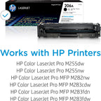 HP W2110A 206A Black Toner Cartridge LaserJet Pro