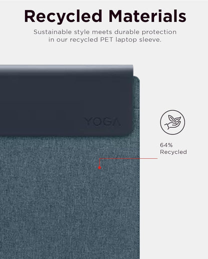 Lenovo GX41K68626 Slim Laptop Sleeve 14 Inch Teal
