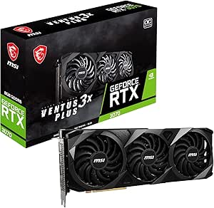 MSI G3070V3XP8CL RTX 3070 Ventus 3X OC Graphics Card — main product image