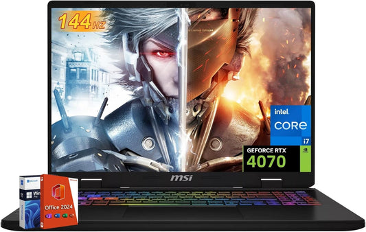 MSI CROSSHAIR1614057 Gaming Laptop RTX 4070 i7-14650HX 32GB 2TB SSD