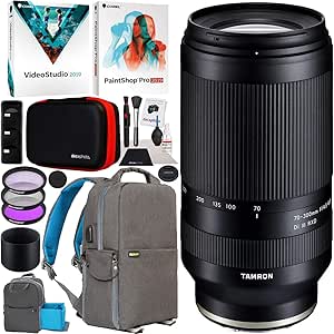 Tamron E11TM70300S 70-300mm Sony E-Mount Lens Bundle