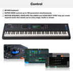 Yamaha MODX8+ 88-Key Synthesizer Workstation - Black