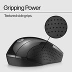 HP X3000 G3 Black Wireless Mouse 1600 DPI