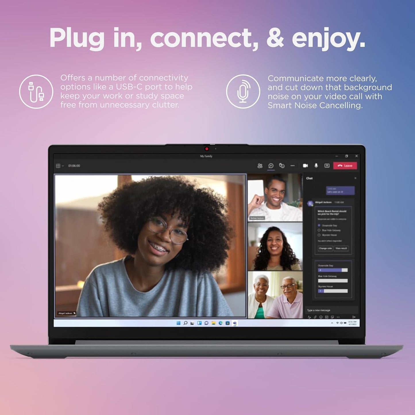 Lenovo IdeaPad 1 Student Laptop 32GB 1TB SSD