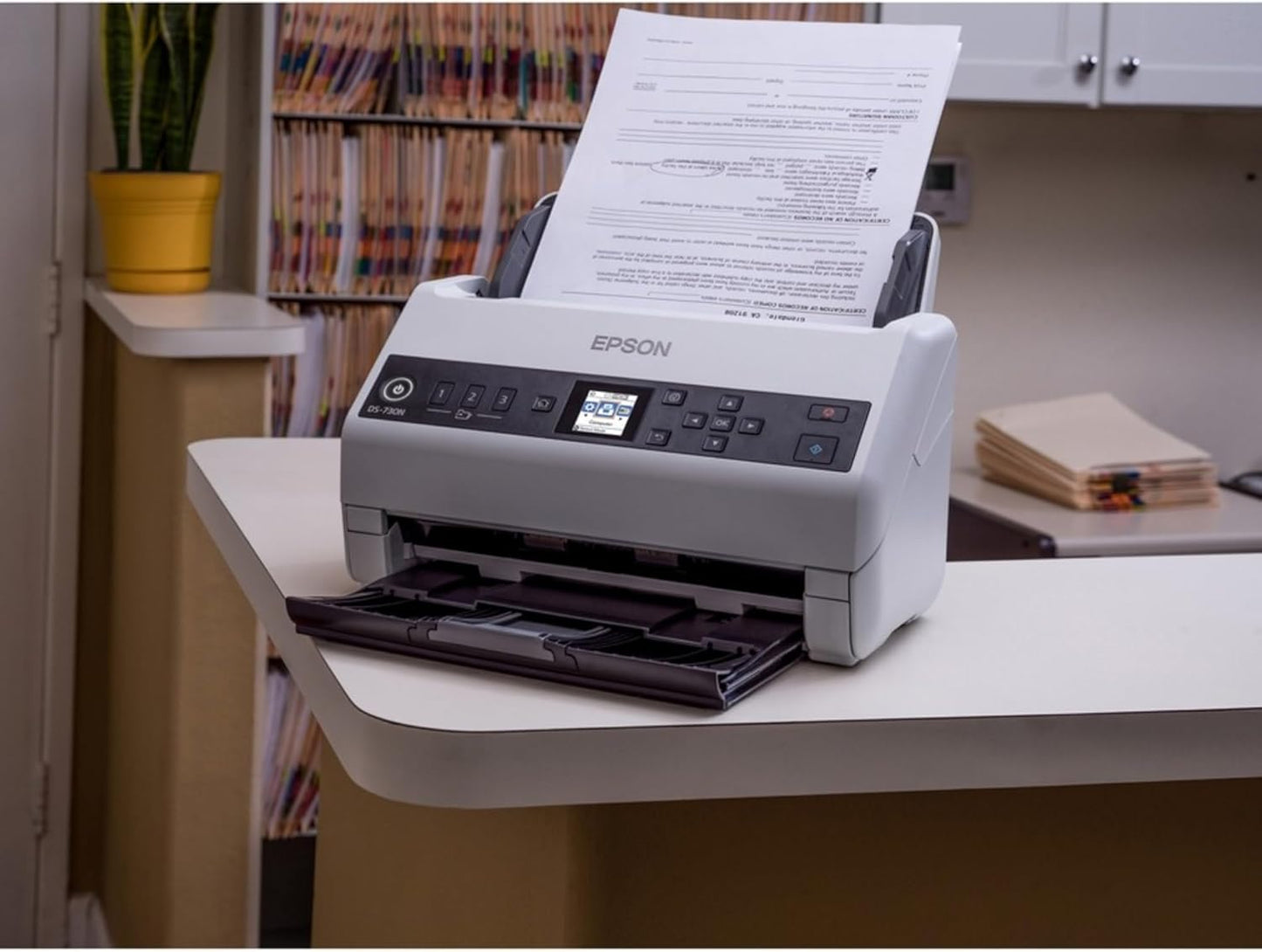 Epson DS-730N Network Color Document Scanner