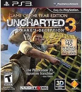 Sony 99086 PS3 Uncharted 3 Game of the Year Edition