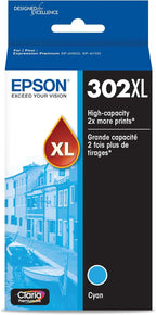 Epson T302XL220-S High Capacity Cyan Ink Cartridge